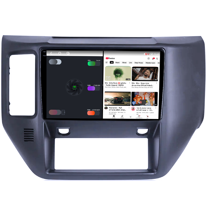 Navigatie dedicata Nissan Patrol 2004-2021, 4GB RAM 64GB ROM, Octacore, Android 14, Display QLED 1K 9", Carplay&Android Auto, SIM 4G, Ventilator Activ [3]