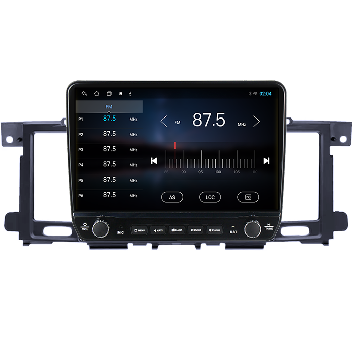 Navigatie dedicata Nissan Patrol 2010 - 2020 Tesla cu butoane rotative model 2024, 4GB RAM 64GB ROM, Procesor Quadcore, Android 14, Display QLED 10", DSP, Carplay&Android Auto [4]