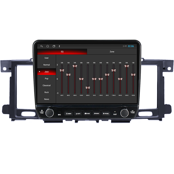 Navigatie dedicata Nissan Patrol 2010 - 2020 Tesla cu butoane rotative model 2024, 4GB RAM 64GB ROM, Procesor Quadcore, Android 14, Display QLED 10", DSP, Carplay&Android Auto [3]
