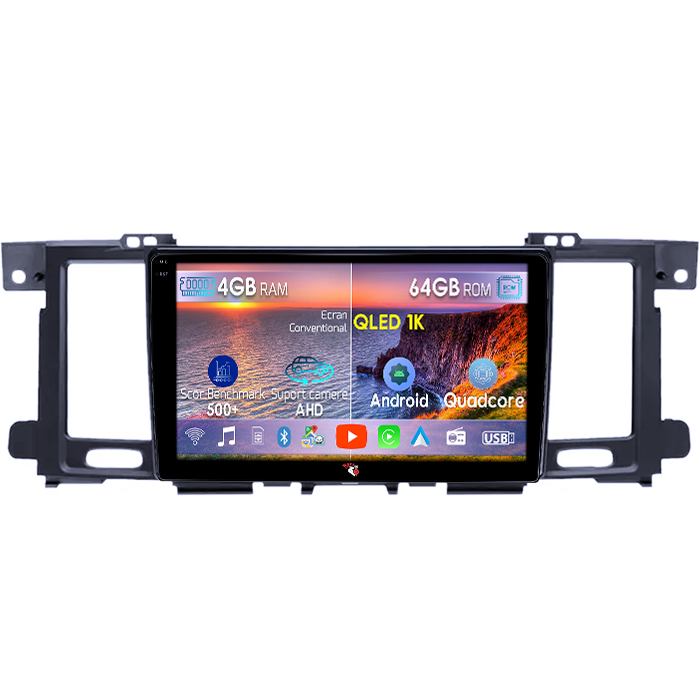 Navigatie dedicata Nissan Patrol 2010-2020, 4GB RAM 64GB ROM, Octacore, Android 14, Display QLED 1K 9", Carplay&Android Auto, SIM 4G, Ventilator Activ [1]