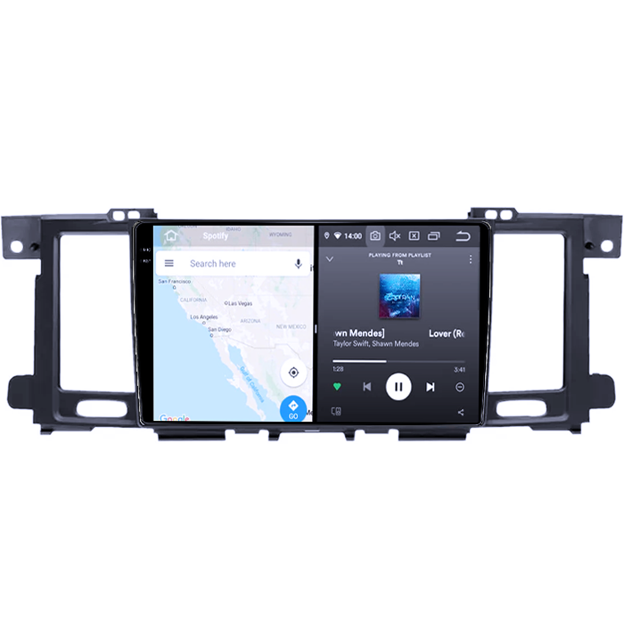 Navigatie dedicata Nissan Patrol 2010-2020, 8GB RAM 128GB ROM, Octacore, Platforma TS18, Android 14, Display QLED 9", Suporta camera 360", DSP, Carplay&Android Auto, SIM 4G, Ventilator Activ [7]