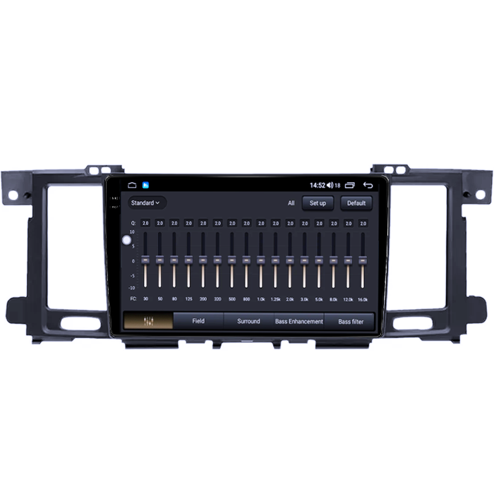 Navigatie dedicata Nissan Patrol 2010-2020, 8GB RAM 128GB ROM, Octacore, Platforma TS18, Android 14, Display QLED 9", Suporta camera 360", DSP, Carplay&Android Auto, SIM 4G, Ventilator Activ [8]