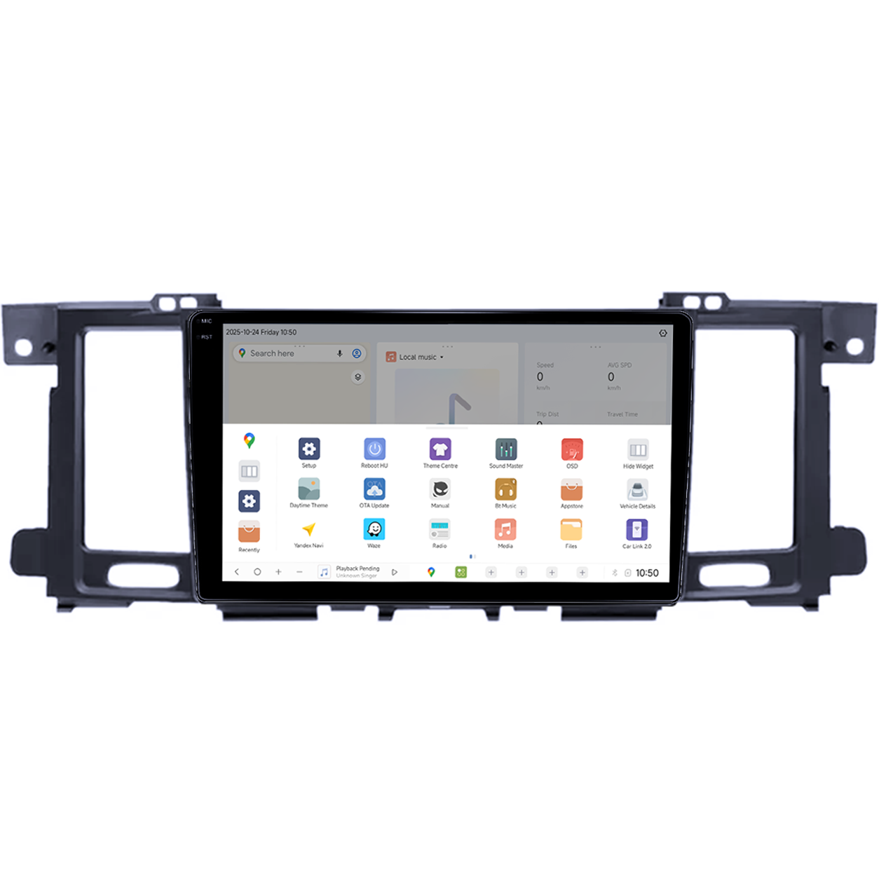 Navigatie dedicata Nissan Patrol 2010 - 2020, DUDU3, 4GB RAM 64GB ROM, Octacore, Platforma 8581, Android, Display QLED 9", DSP, Carplay&AndroidAuto [3]