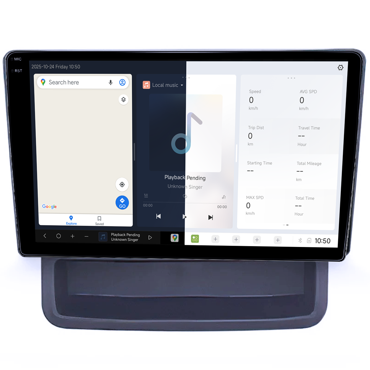 Navigatie dedicata Nissan Primastar 2001-2014, DUDU3, 4GB RAM 64GB ROM, Octacore, Platforma 8581, Android, Display QLED 9", DSP, Carplay&AndroidAuto [2]