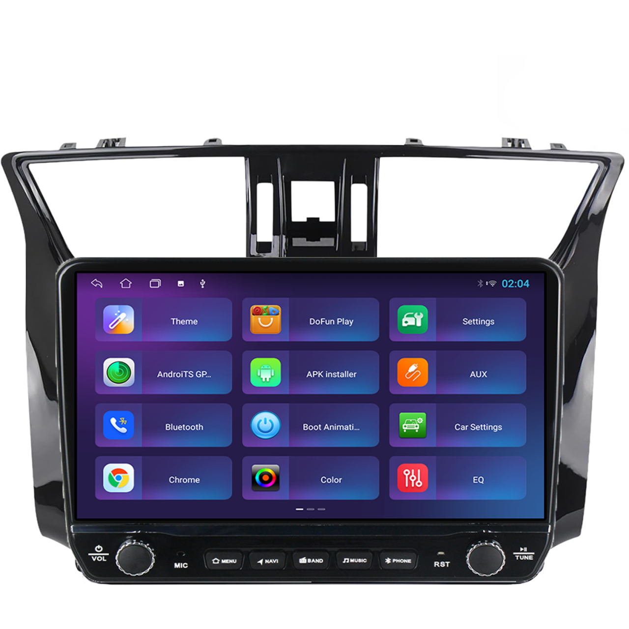 Navigatie dedicata Nissan Sylphy 2003-2012 Tesla Cu Butoane Rotative Model 2024, 4GB RAM 64GB ROM, Procesor Quadcore, Android 14, Display QLED 10", DSP, Carplay&AndroidAuto [3]