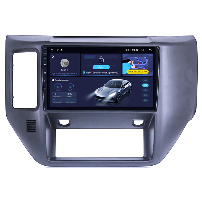 Navigatie dedicata Nissan Patrol 2011-2015, 8GB RAM 128GB ROM, Octacore, Platforma TS18, Android 13, Display QLED 9”, Suporta camera 360º, DSP, Carplay&Android Auto, SIM 4G, Ventilator Activ [3]
