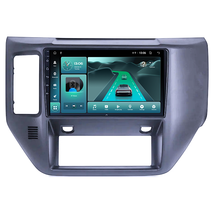 Navigatie dedicata Nissan Patrol 2011-2015, 8GB RAM 128GB ROM, Octacore, Platforma TS18, Android 13, Display QLED 9”, Suporta camera 360º, DSP, Carplay&Android Auto, SIM 4G, Ventilator Activ [2]