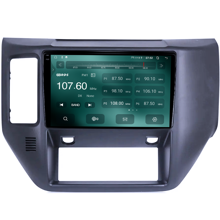 Navigatie dedicata Nissan Patrol Y61 1997-2005, Gray, 4GB RAM 64GB ROM, Quadcore, Android 14, Display QLED 1K, 9", DSP, Carplay&Android Auto, Suport camere AHD [3]