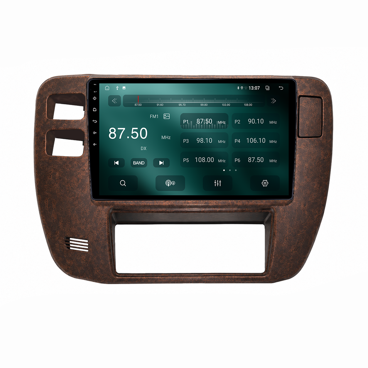 Navigatie dedicata Nissan Patrol Y61 1997-2005, Maro, 4GB RAM 32GB ROM, Octacore, Android 14, Display QLED  9", DSP, Carplay&Android Auto, SIM 4G, Bluetooth, Ventilator Activ [2]