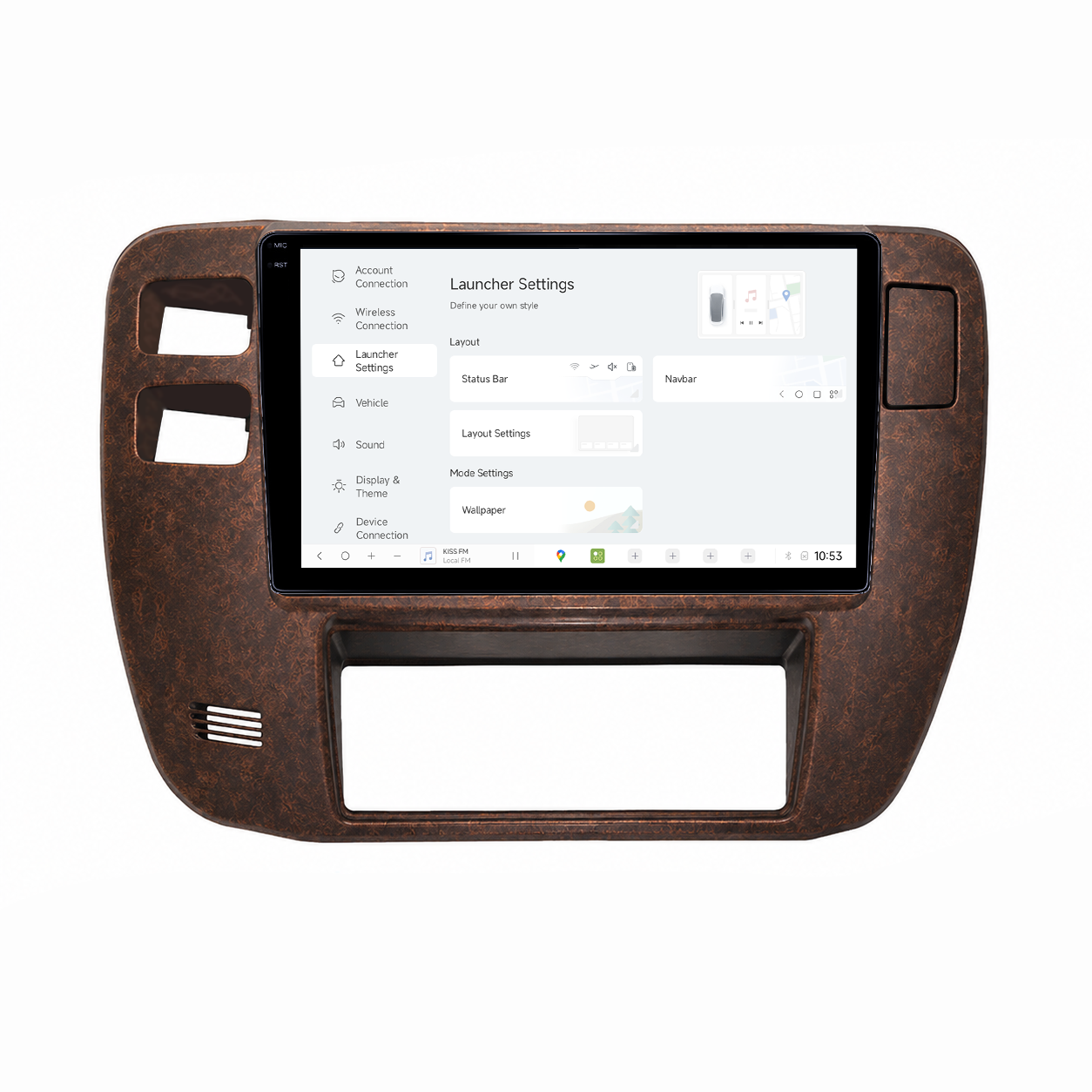 Navigatie dedicata Nissan Patrol Y61 1997-2005, Maro, DUDU3, 4GB RAM 64GB ROM, Octacore, Platforma 8581, Android, Display QLED 9", DSP, Carplay&AndroidAuto [5]