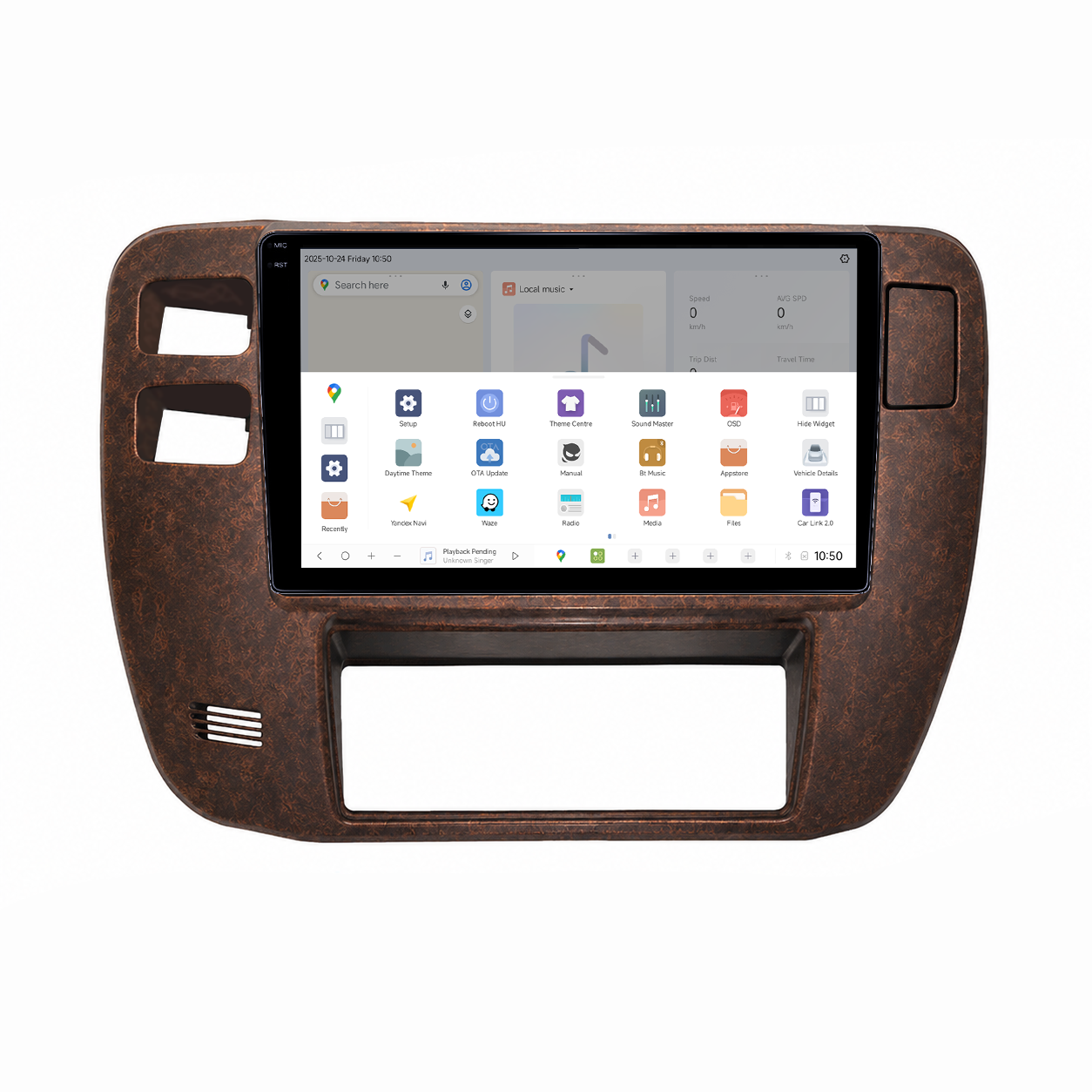 Navigatie dedicata Nissan Patrol Y61 1997-2005, Maro, DUDU3, 4GB RAM 64GB ROM, Octacore, Platforma 8581, Android, Display QLED 9", DSP, Carplay&AndroidAuto [3]