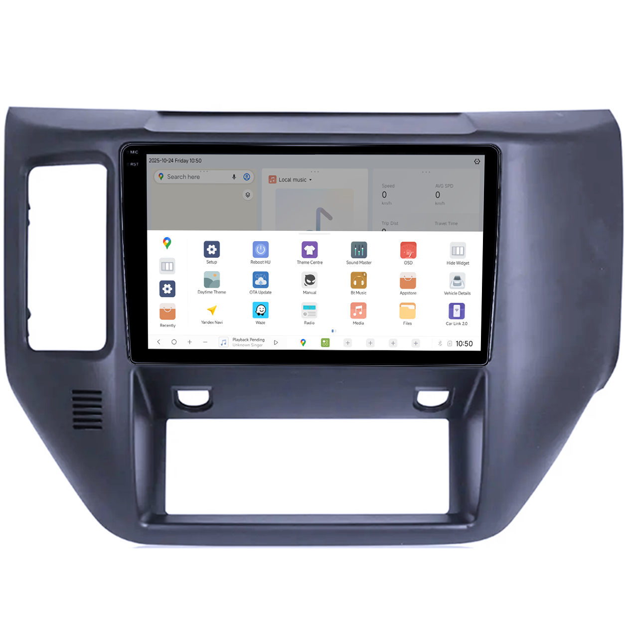 Navigatie dedicata Nissan Patrol 2004-2009, DUDU3, 4GB RAM 64GB ROM, Octacore, Platforma 8581, Android, Display QLED 9", DSP, Carplay&AndroidAuto [3]