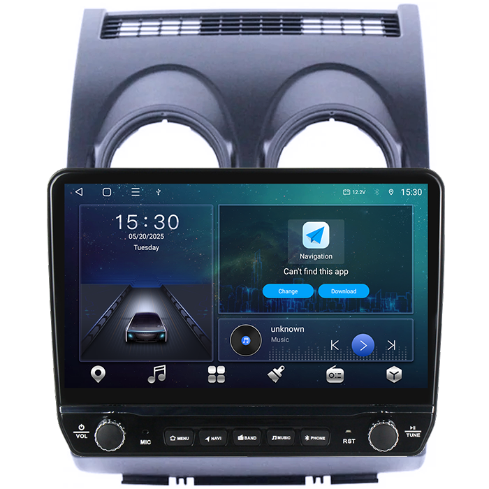 Navigatie dedicata Nissan Qashqai 2006-2013 Tesla cu butoane rotative model 2024, 4GB RAM 64GB ROM, Procesor Quadcore, Android 14, Display QLED 10", DSP, Carplay&Android Auto [7]