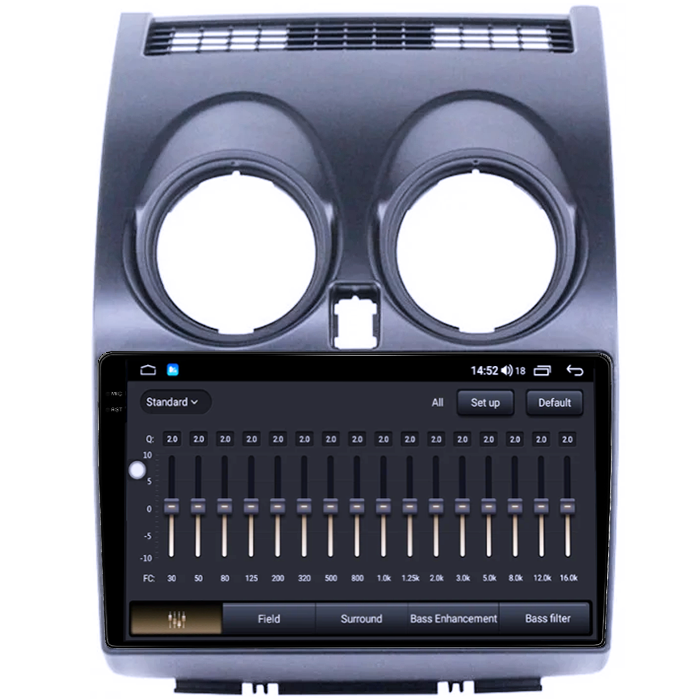 Navigatie dedicata Nissan Qashqai 2006-2013, 8GB RAM 128GB ROM, Octacore, Platforma TS18, Android 14, Display QLED 9", Suporta camera 360", DSP, Carplay&Android Auto, SIM 4G, Ventilator Activ [8]