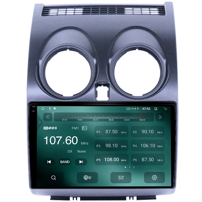 Navigatie dedicata Nissan Qashqai 2006-2013, 8GB RAM 128GB ROM, Octacore, Platforma TS18, Android 14, Display QLED 9", Suporta camera 360", DSP, Carplay&Android Auto, SIM 4G, Ventilator Activ [3]