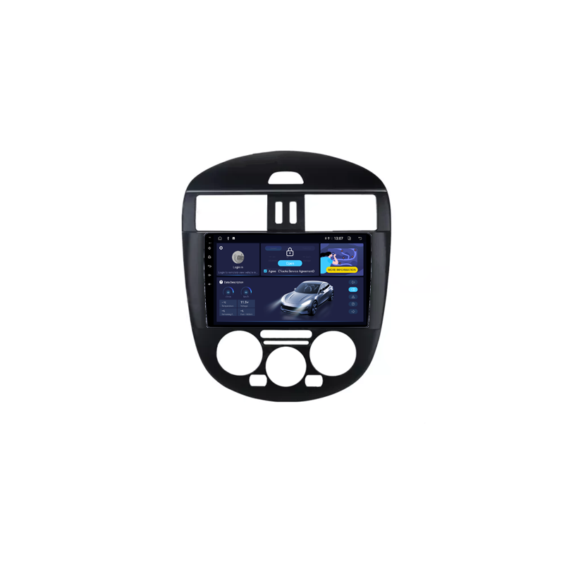 Navigatie dedicata Nissan Tiida 2011-2015, 8GB RAM 128GB ROM, Octacore, Platforma TS18, Android 14, Display QLED 9", Suporta camera 360", DSP, Carplay&AndroidAuto [2]