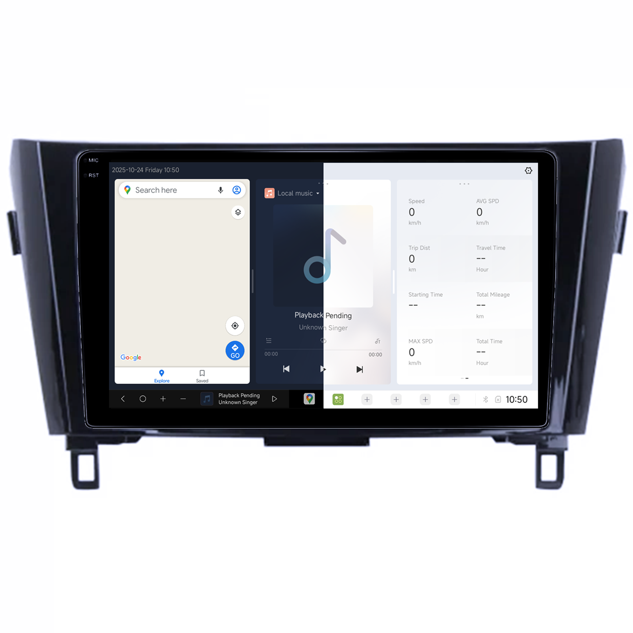 Navigatie dedicata Nissan X-Trail, Qashqai 2013-2018, DUDU3, 4GB RAM 64GB ROM, Octacore, Platforma 8581, Android, Display QLED 9", DSP, Carplay&AndroidAuto [2]