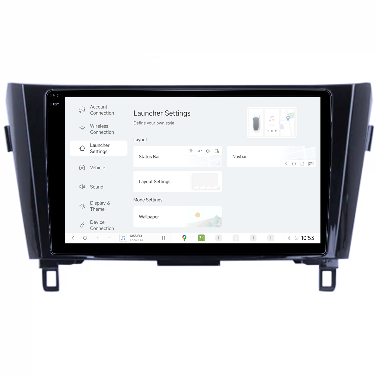 Navigatie dedicata Nissan X-Trail, Qashqai 2013-2018, DUDU3, 4GB RAM 64GB ROM, Octacore, Platforma 8581, Android, Display QLED 9", DSP, Carplay&AndroidAuto [5]