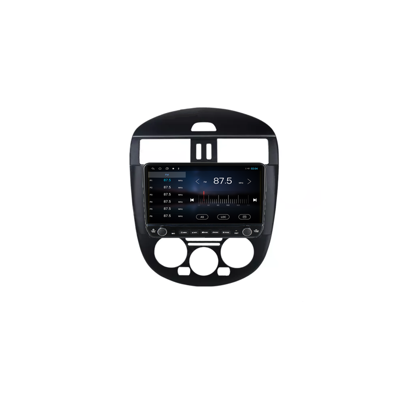Navigatie dedicata Nissan Tiida 2011-2015 Tesla Cu Butoane Rotative Model 2024, 4GB RAM 64GB ROM, Procesor Quadcore, Android 14, Display QLED 10", DSP, Carplay&AndroidAuto [4]