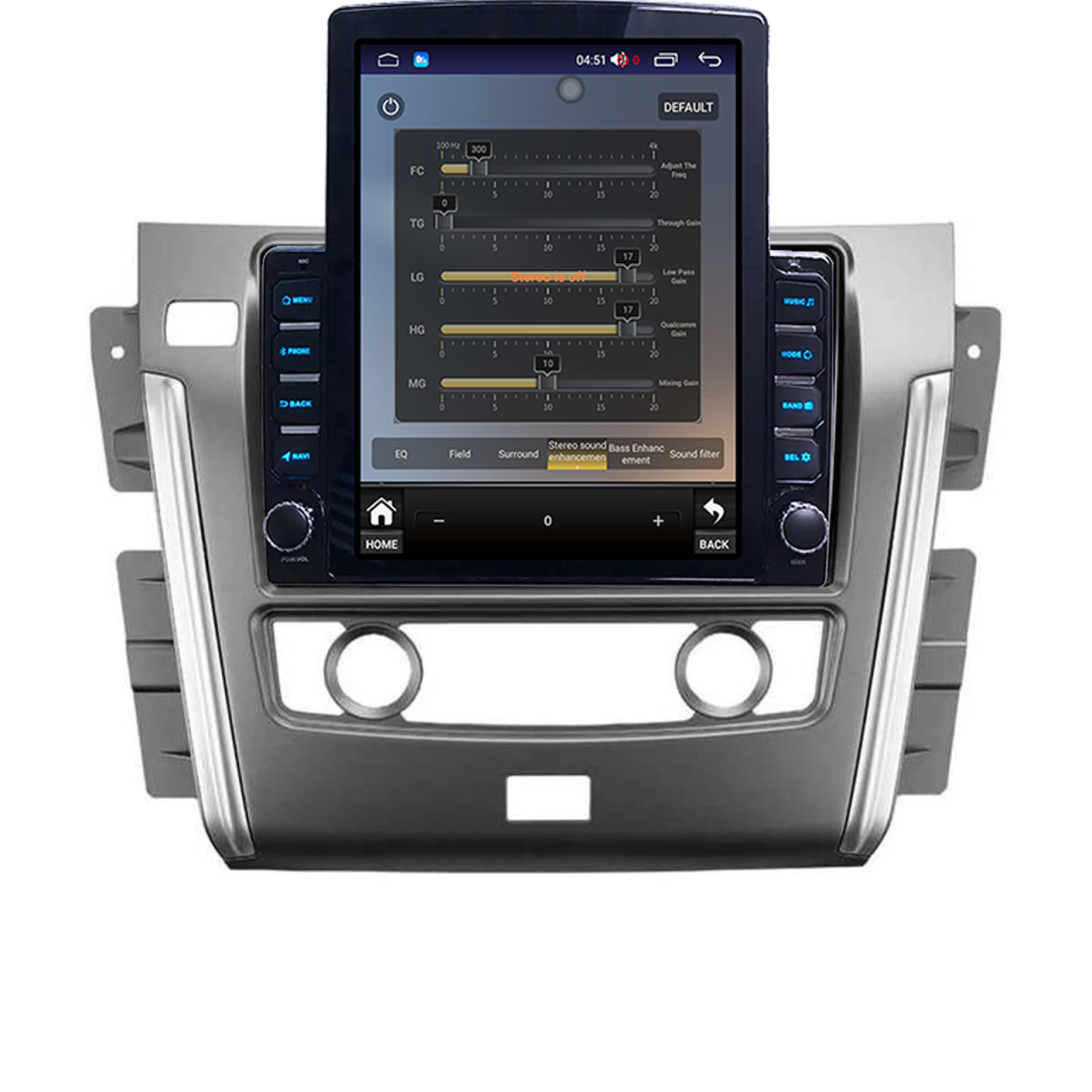 Navigatie dedicata Nissan Patrol 2010- 2020 Tesla Style, 4GB RAM 64GB ROM, Procesor Quadcore, Android 14, Display QLED 9.7", DSP, Carplay&Android Auto [4]