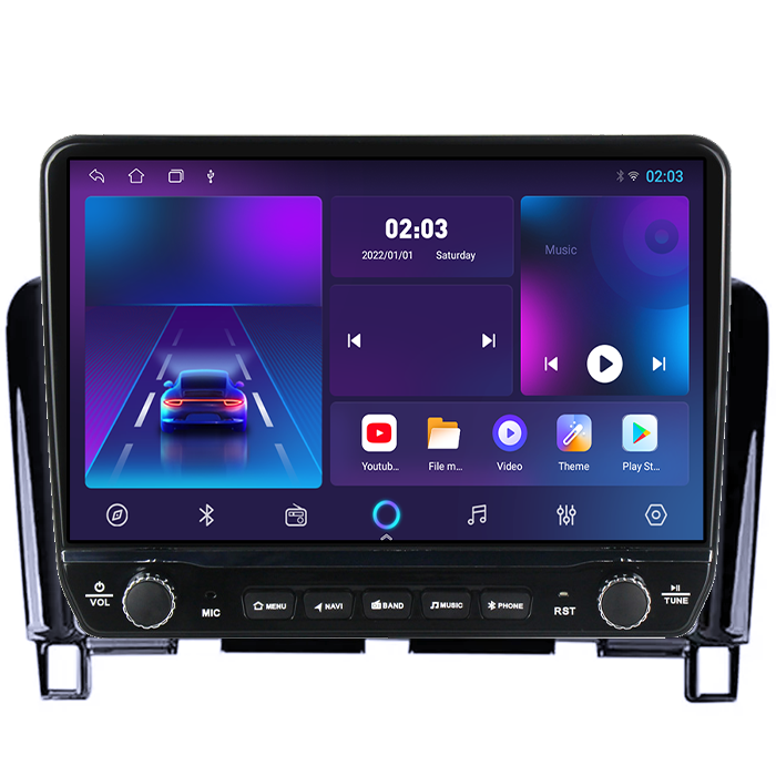 Navigatie dedicata Nissan Serena 4 2010-2016 Tesla cu butoane rotative model 2024, 4GB RAM 64GB ROM, Procesor Quadcore, Android 14, Display QLED 10", DSP, Carplay&Android Auto [6]