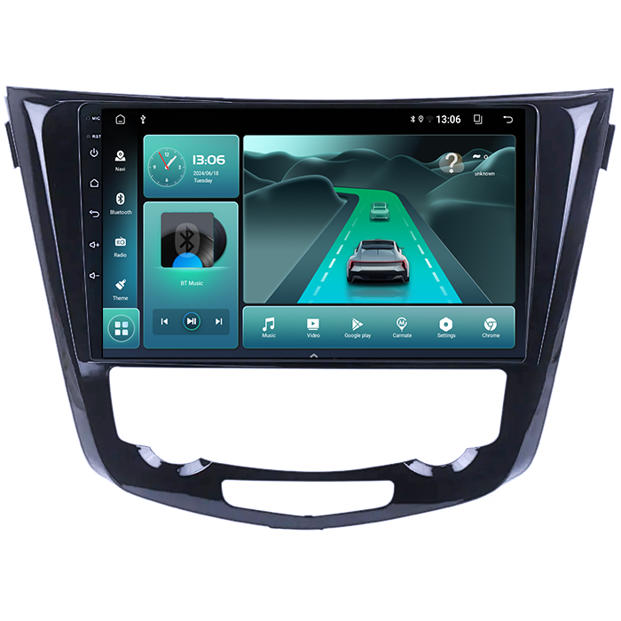 Navigatie dedicata Nissan Qashqai X-trail 2013+, 8GB RAM 128GB ROM, Octacore, Platforma TS18, Android 13, Display QLED 9”, Suporta camera 360º, DSP, Carplay&Android Auto, SIM 4G, Ventilator Activ [1]