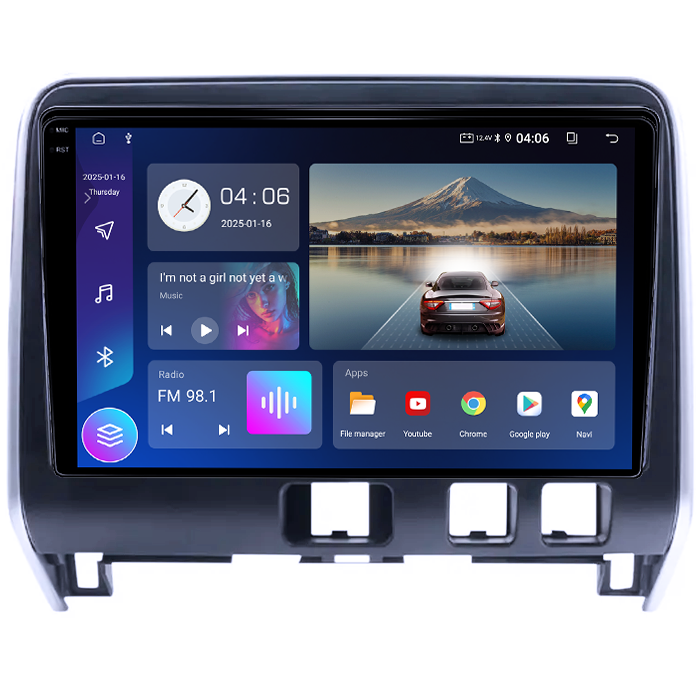 Navigatie dedicata Nissan Serena 2016-2018, 4GB RAM 64GB ROM, Octacore, Android 14, Display QLED 9", DSP, Carplay&Android Auto, SIM 4G, Ventilator Activ [2]