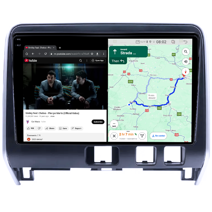 Navigatie dedicata Nissan Serena 2016-2018, 4GB RAM 64GB ROM, Octacore, Android 14, Display QLED 9", DSP, Carplay&Android Auto, SIM 4G, Ventilator Activ [4]