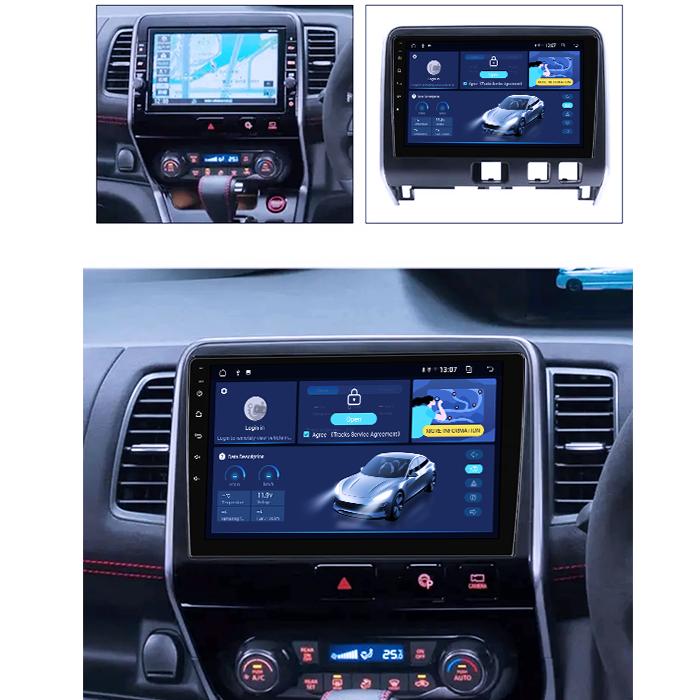 Navigatie dedicata Nissan Serena 2016-2018, 4GB RAM 64GB ROM, Octacore, Android 14, Display QLED 9", DSP, Carplay&Android Auto, SIM 4G, Ventilator Activ [5]