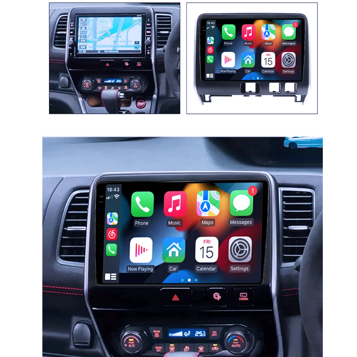 Navigatie dedicata Nissan Serena 2016-2018, 4GB RAM 64GB ROM, Procesor Qualcomm Octacore, Android 14, Rezolutie 2K, Display QLED 9", DSP, Carplay&Android Auto, SIM 4G [7]