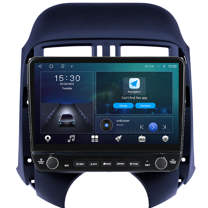 Navigatie dedicata Nissan Sunny 2011 Tesla cu butoane rotative model 2024, 4GB RAM 64GB ROM, Procesor Quadcore, Android 14, Display QLED 10", DSP, Carplay&Android Auto [7]