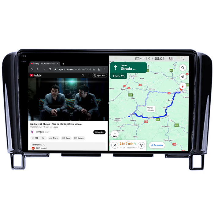 Navigatie dedicata Nissan Serena 4 2010-2016, 4GB RAM 64GB ROM, Quad Core, Display 9" QLED 1K, Carplay, Android 14, Bluetooth, Magazin Play, Suport Camere AHD [6]