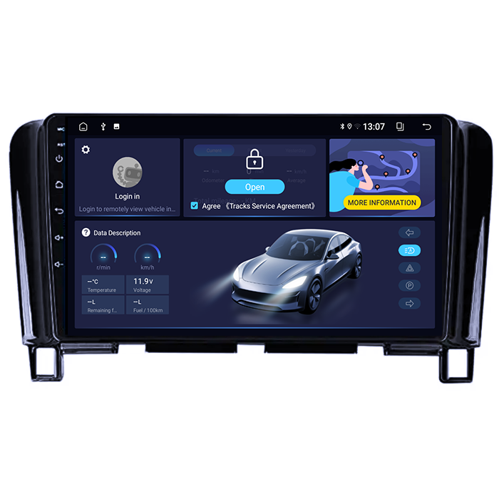 Navigatie dedicata Nissan Serena 4 2010-2016, 8GB RAM 128GB ROM, Octacore, Platforma TS18, Android 13, Display QLED 9”, Suporta camera 360º, DSP, Carplay&Android Auto, SIM 4G, Ventilator Activ [3]