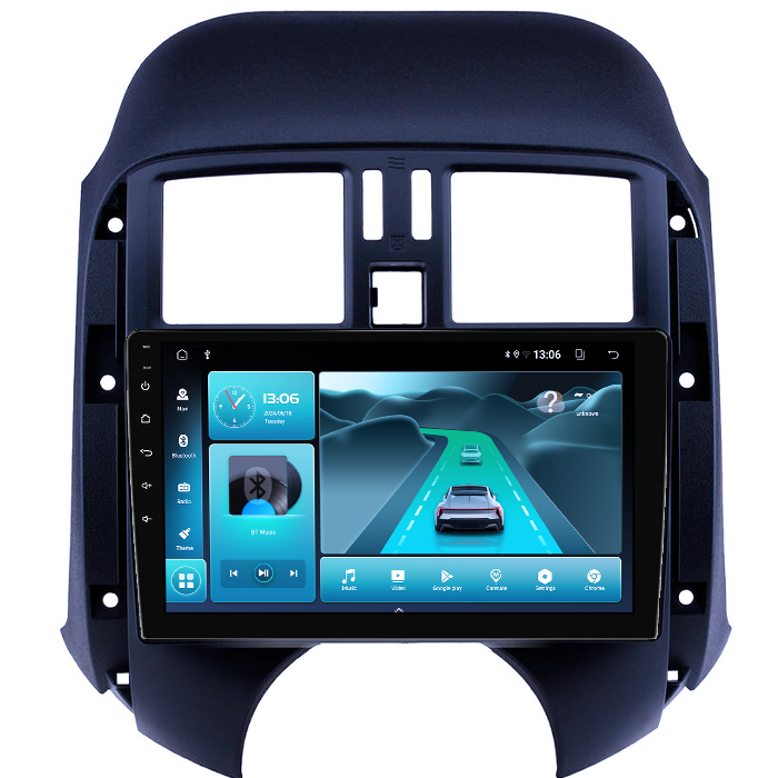 Navigatie dedicata Nissan Sunny 2011, 4GB RAM 64GB ROM, Octacore, Android 14, Display QLED 9", DSP, Carplay&Android Auto, SIM 4G, Ventilator Activ [3]
