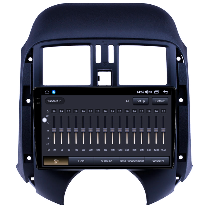 Navigatie dedicata Nissan Sunny 2011, 8GB RAM 128GB ROM, Octacore, Platforma 7862, Android 14, Display QLED 9" 2K, Suporta camera 360", DSP, Carplay&Android Auto, SIM [3]