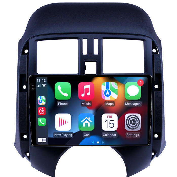 Navigatie dedicata Nissan Sunny 2011, 8GB RAM 128GB ROM, Octacore, Platforma 7862, Android 14, Display QLED 9" 2K, Suporta camera 360", DSP, Carplay&Android Auto, SIM [5]