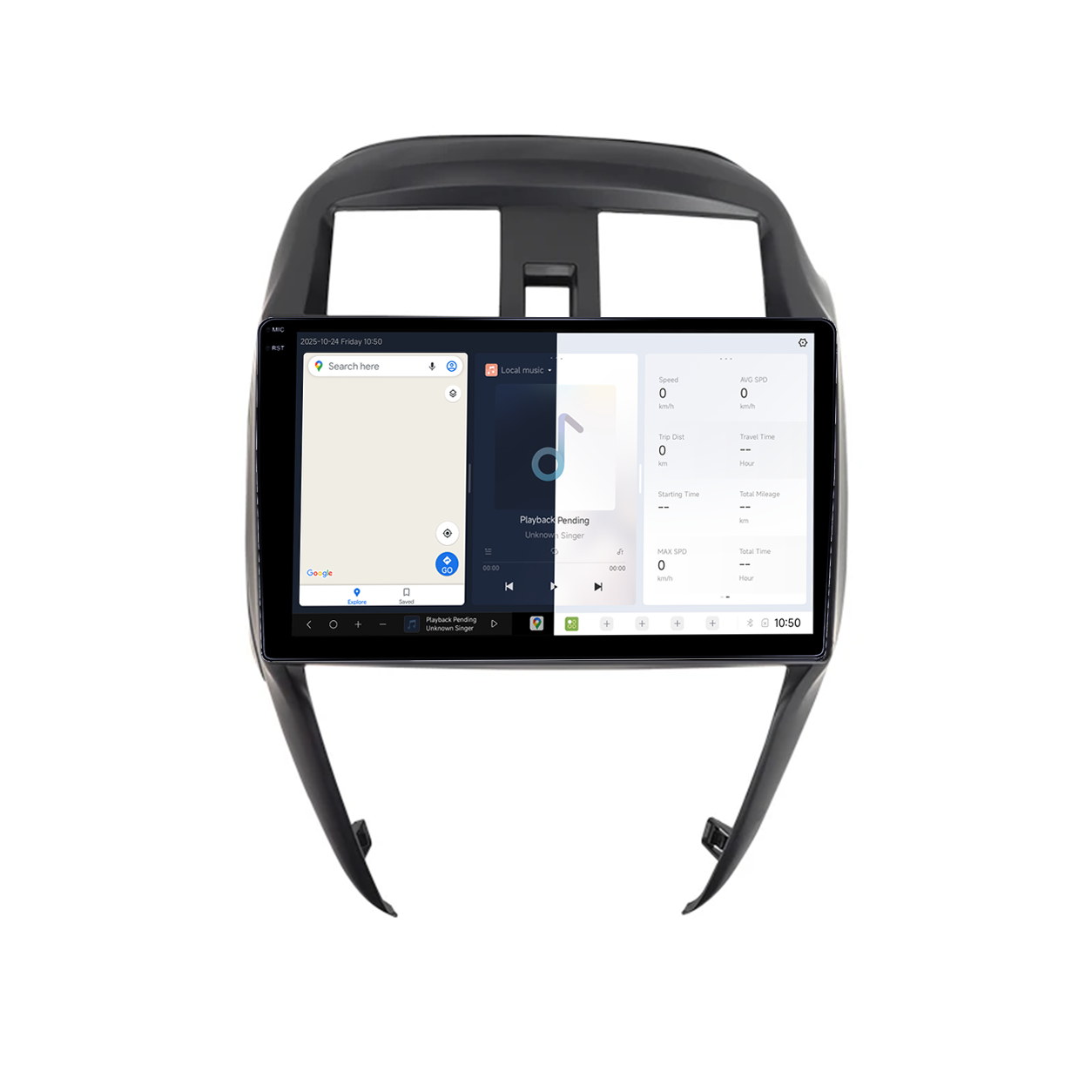 Navigatie dedicata Nissan Sunny 2016-2019, DUDU3, 4GB RAM 64GB ROM, Octacore, Platforma 8581, Android, Display QLED 9", DSP, Carplay&AndroidAuto [2]