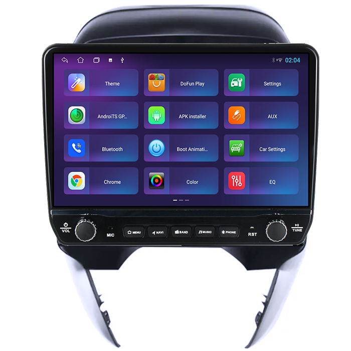 Navigatie dedicata Nissan Sunny 2019 Tesla cu butoane rotative model 2024, 4GB RAM 64GB ROM, Procesor Quadcore, Android 14, Display QLED 10", DSP, Carplay&Android Auto [5]