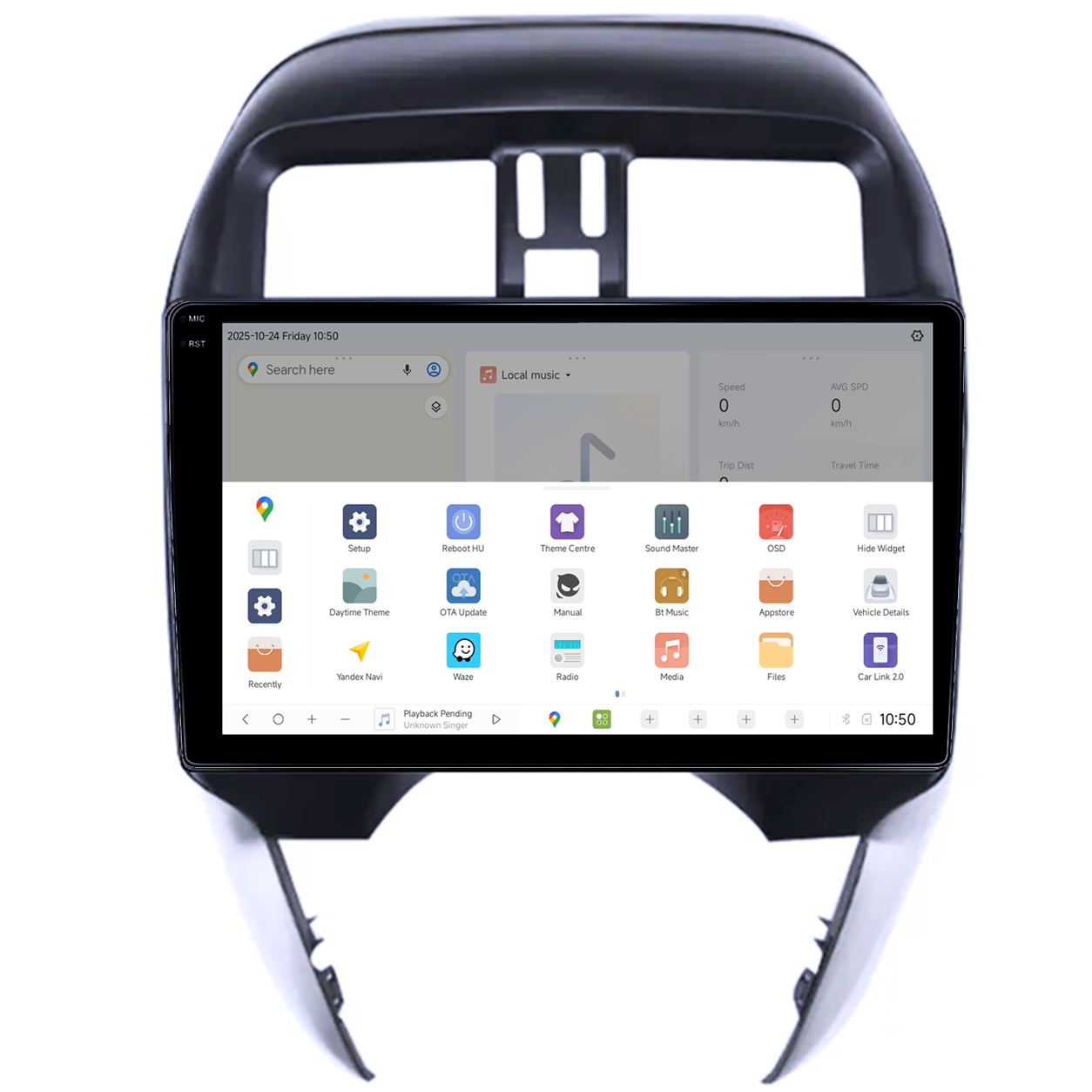 Navigatie dedicata Nissan Sunny 2019, DUDU3, 4GB RAM 64GB ROM, Octacore, Platforma 8581, Android, Display QLED 9", DSP, Carplay&AndroidAuto [3]