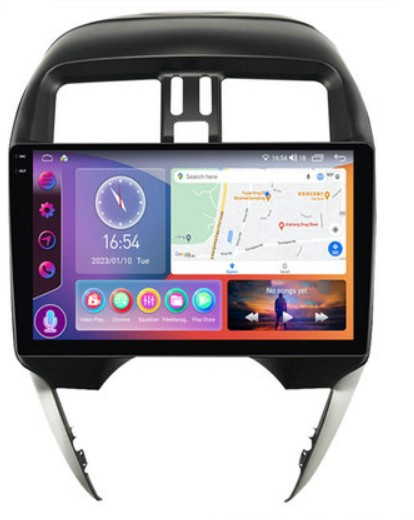 Navigatie dedicata Nissan Sunny 2019, 4 GB RAM 32 ROM, Android 13, Display QLED, 10", DSP, Carplay, Android Auto, Internet, Youtube , Waze , WI-FI , USB , Bluetooth [2]