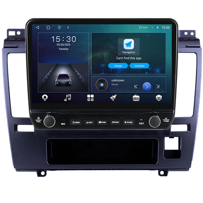 Navigatie dedicata Nissan Tiida 2005-2010 Tesla cu butoane rotative model 2024, 4GB RAM 64GB ROM, Procesor Quadcore, Android 14, Display QLED 10", DSP, Carplay&Android Auto [7]