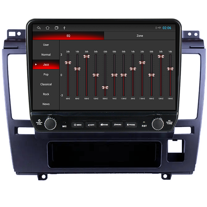 Navigatie dedicata Nissan Tiida 2005-2010 Tesla cu butoane rotative model 2024, 4GB RAM 64GB ROM, Procesor Quadcore, Android 14, Display QLED 10", DSP, Carplay&Android Auto [3]
