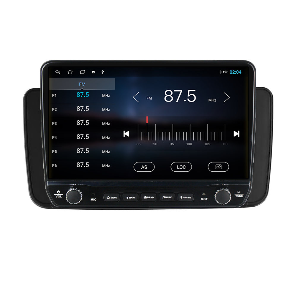 Navigatie dedicata Nissan Leaf 2017-2024 Tesla Cu Butoane Rotative Model 2024, 4GB RAM 64GB ROM, Procesor Quadcore, Android 14, Display QLED 10", DSP, Carplay&AndroidAuto [4]