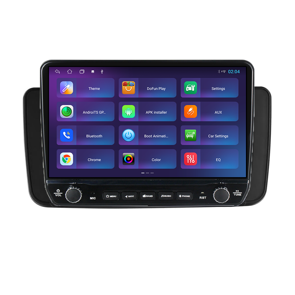 Navigatie dedicata Nissan Leaf 2017-2024 Tesla Cu Butoane Rotative Model 2024, ANDROID 13, 10 inch , 8+128GB, Internet, Aplicatii, Waze, GPS [3]