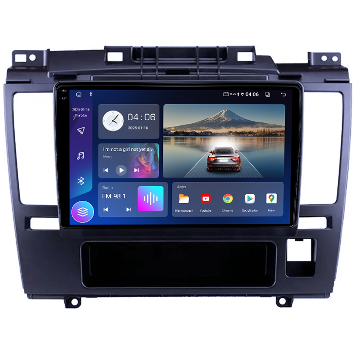 Navigatie dedicata Nissan Tiida 2005-2010, 4GB RAM 64GB ROM, Procesor Qualcomm Octacore, Android 14, Rezolutie 2K, Display QLED 9", DSP, Carplay&Android Auto, SIM [2]