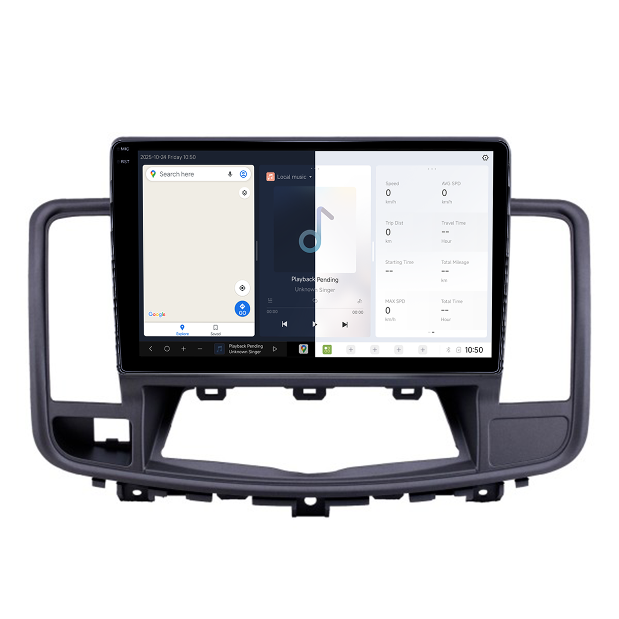 Navigatie dedicata Nissan Teana 2 2009-2013, DUDU3, 4GB RAM 64GB ROM, Octacore, Platforma 8581, Android, Display QLED 9", DSP, Carplay&AndroidAuto [2]