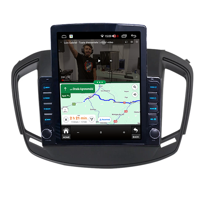 Navigatie dedicata Opel Insignia 2014-2017 Tesla Style, ANDROID 13, 9.7 inch , 8+128GB, Internet, Aplicatii, Waze, GPS [5]