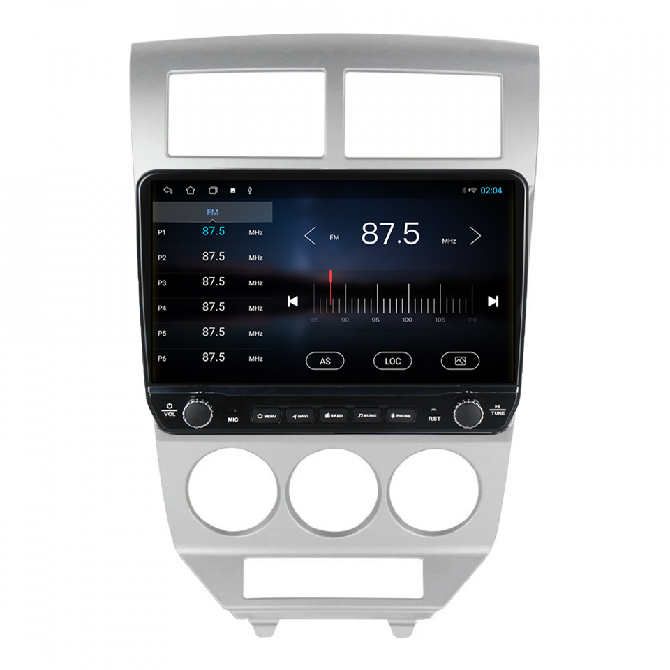 Navigatie dedicata Dodge Caliber 2007-2014 Tesla Cu Butoane Rotative Model 2024, 4GB RAM 64GB ROM, Procesor Quadcore, Android 14, Display QLED 10", DSP, Carplay&AndroidAuto [4]