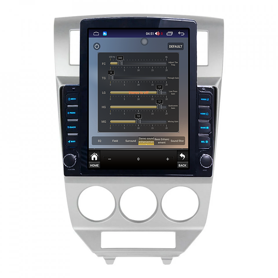 Navigatie dedicata Dodge Caliber 2007-2014 Tesla Style, 4GB RAM 64GB ROM, Procesor Quadcore, Android 14, Display QLED 9.7", DSP, Carplay&Android Auto [4]