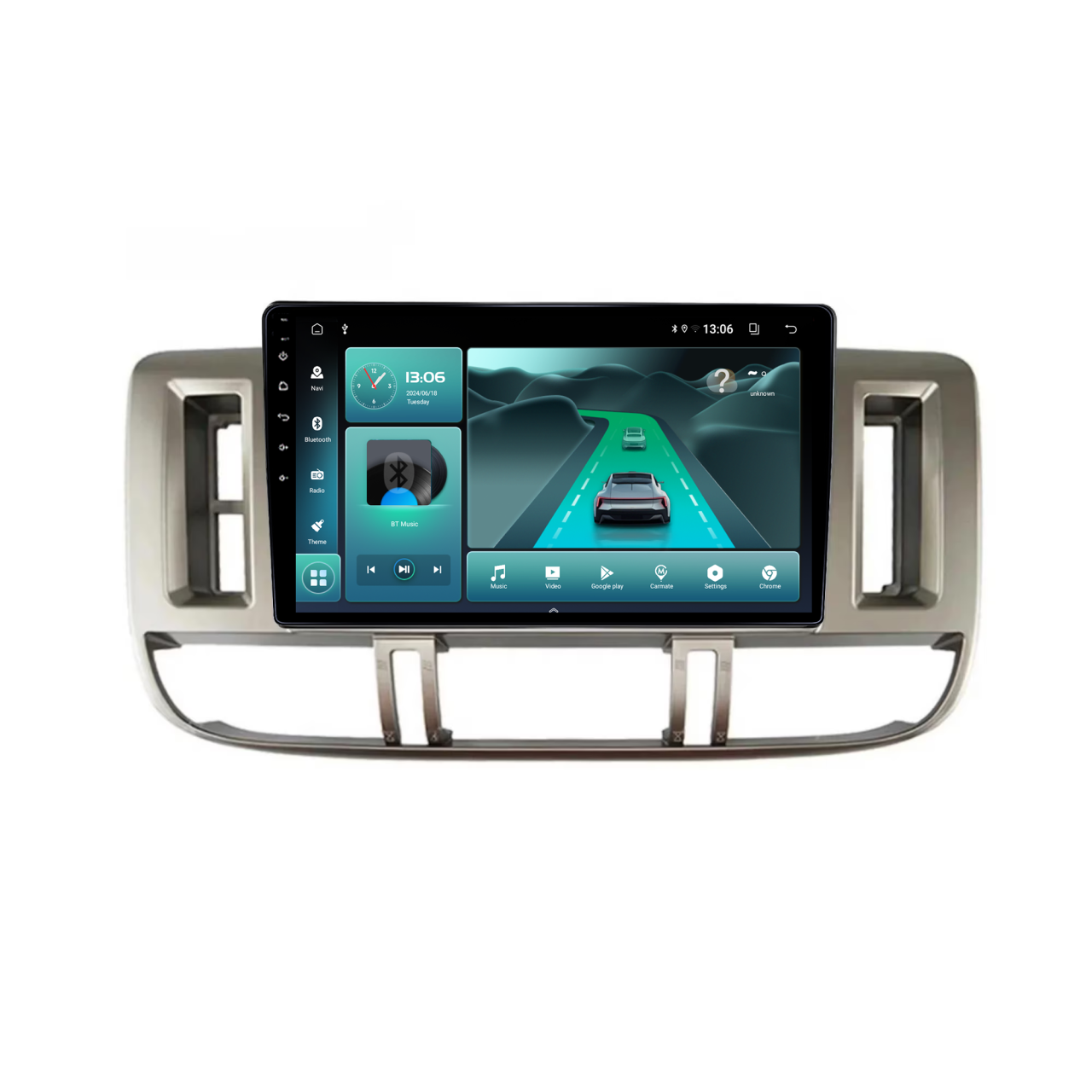 Navigatie dedicata Nissan X-Trail 2001-2006, 4GB RAM 64GB ROM, Octacore, Android 14, Display QLED 9", DSP, Carplay&Android Auto, SIM 4G, Ventilator Activ [4]